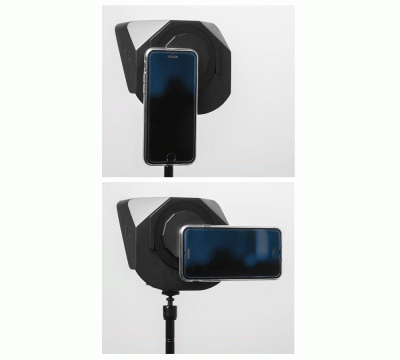Smartphone adapter ring for Pixaero Teleprompter